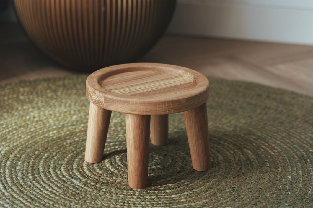 AVA BOWLS - WOODEN STAND FOR 1 BOWL SIZE MEDIUM - LEGS 12 CM