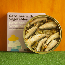 Load image into Gallery viewer, CANUMI - SARDINES WITH VEGETABLES
