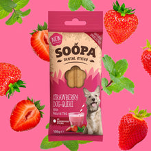 Load image into Gallery viewer, SOOPA - STRAWBERRY DOG-QUERI STICKS

