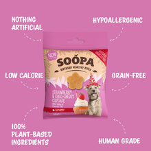 Load image into Gallery viewer, SOOPA - STRAWBERRY &amp; COCO-CREAM CUPCAKE TREATS
