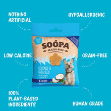 Load image into Gallery viewer, SOOPA - COCONUT &amp; CHIA SEED TREATS
