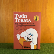 Load image into Gallery viewer, CANUMI - TWIN TREATS - COD STRIPS WITH BLUEBERRIES
