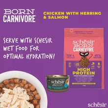 Load image into Gallery viewer, SCHESIR BORN CARNIVORE - CHICKEN WITH HERRING &amp; SALMON
