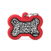 Load image into Gallery viewer, MY FAMILY - HUSHTAG PLUS - ALUMINUM BONE WITH RUBBER - DIFFERENT COLOURS
