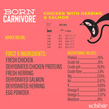 Load image into Gallery viewer, SCHESIR BORN CARNIVORE - CHICKEN WITH HERRING &amp; SALMON
