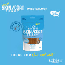 Load image into Gallery viewer, SCHESIR SNACKS - SKIN &amp; COAT JERKY - WILD SALMON
