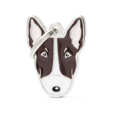 Load image into Gallery viewer, MY FAMILY - BRINDLE AND WHITE BULL TERRIER
