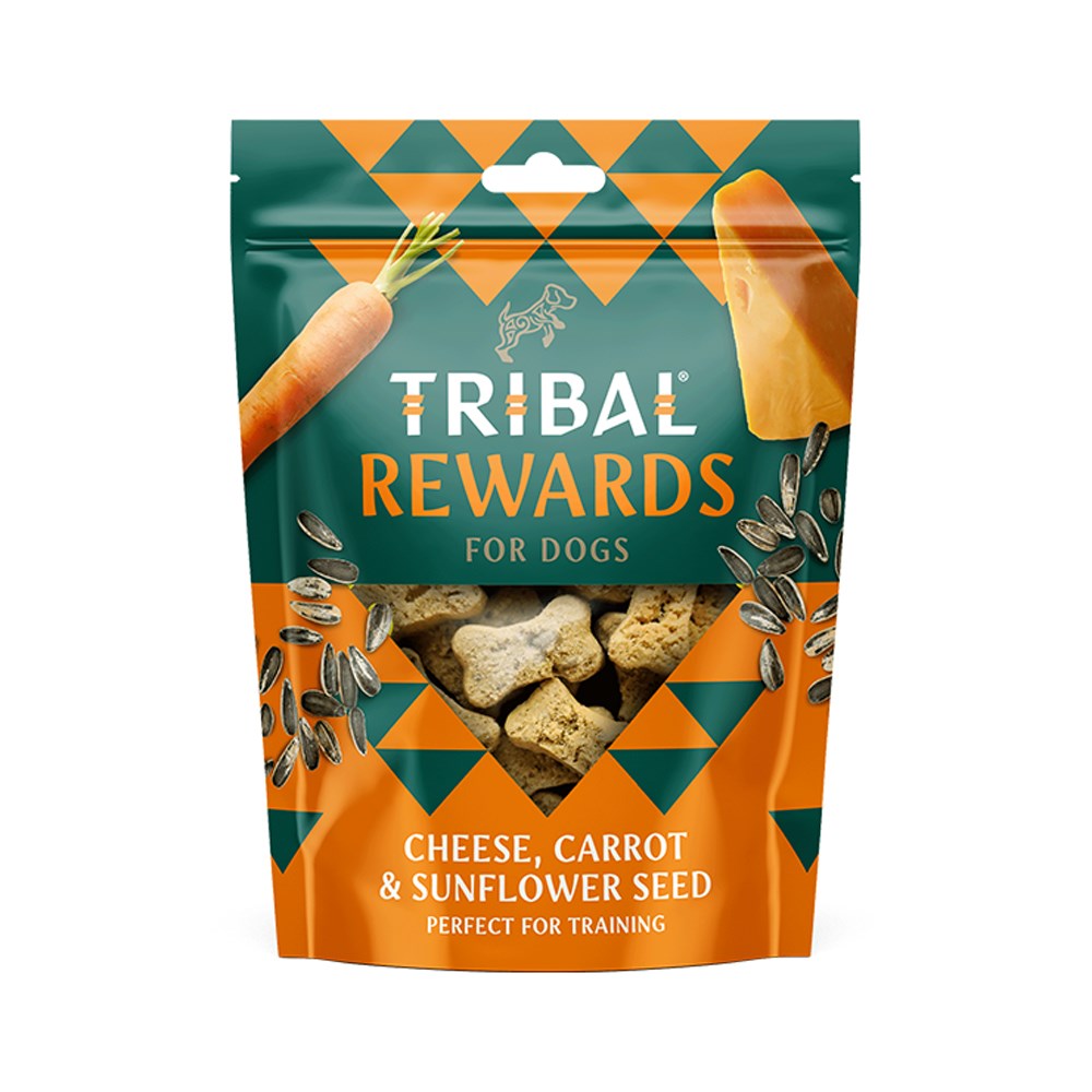 TRIBAL REWARDS - CHEESE, CARROT & SUNFLOWERS SEEDS