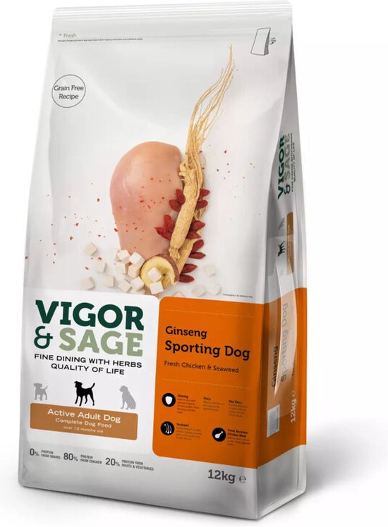 VIGOR & SAGE - FRESH CHICKEN & SEAWEED - SPORTING DOG