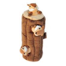 Load image into Gallery viewer, ZIPPYPAW - LOG WITH 3 CHIPMUNKS
