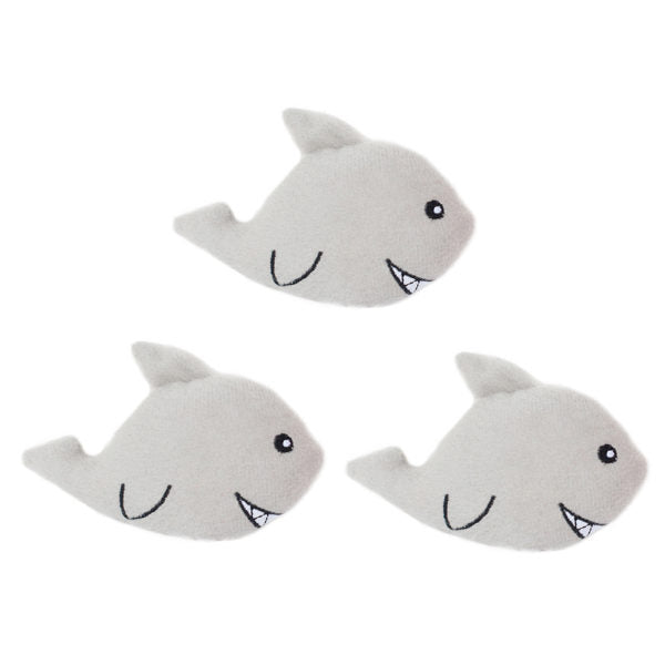 ZIPPYPAW - MINIZ - 3 PACK SHARKS