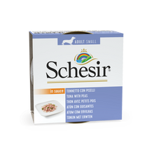 Load image into Gallery viewer, SCHESIR WET ADULT DOG - TUNA &amp; PEAS - IN SAUSE
