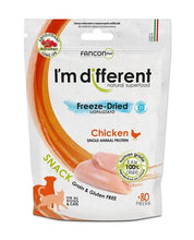 Load image into Gallery viewer, I&#39;M DIFFERENT SNACK - FREEZE DRIED TREATS - DIFFERENT TASTES
