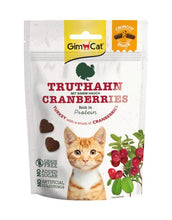 Load image into Gallery viewer, GIM CAT - CRUNCHY TURKEY WITH CRANBERRIES SNACK
