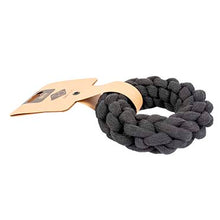 Load image into Gallery viewer, BEN - BRAIDED RING BLACK LINE
