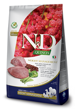 Load image into Gallery viewer, FARMINA QUINOA - ADULT DOG - WEIGHT MANAGEMENT - ALL BREED - LAMB
