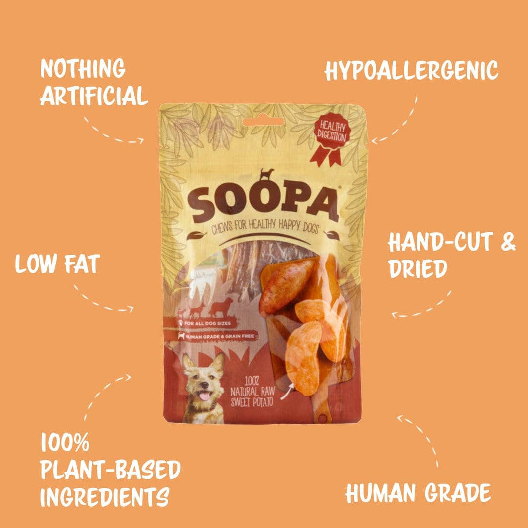 SOOPA - NATURAL SWEET POTATO CHEWS