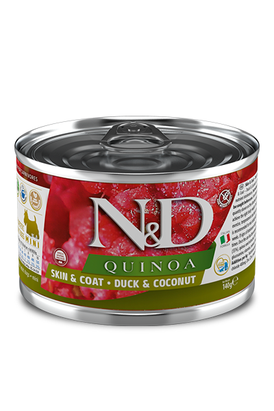 FARMINA QUINOA - ADULT DOG - SKIN& COAT - DUCK & COCONUT