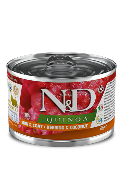 FARMINA QUINOA - ADULT DOG - SKIN & COAT - HERRING & COCONUT