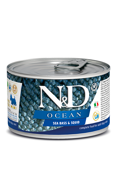 FARMINA OCEAN - ADULT DOG - SEABASS & SQUID