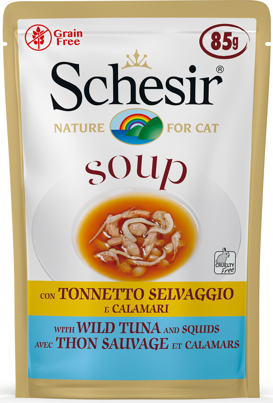 SCHESIR CAT SUOP 85g - DIFFERENT TASTES