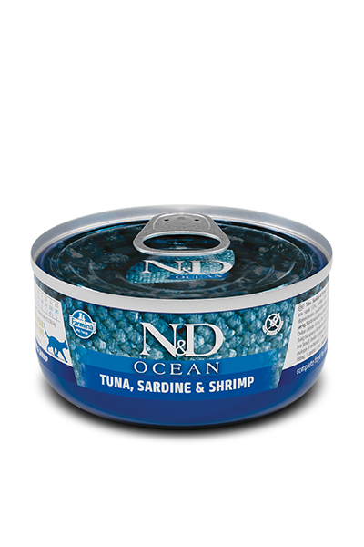 FARMINA OCEAN - ADULT CAT - TUNA, SARDINES & SHRIMPS