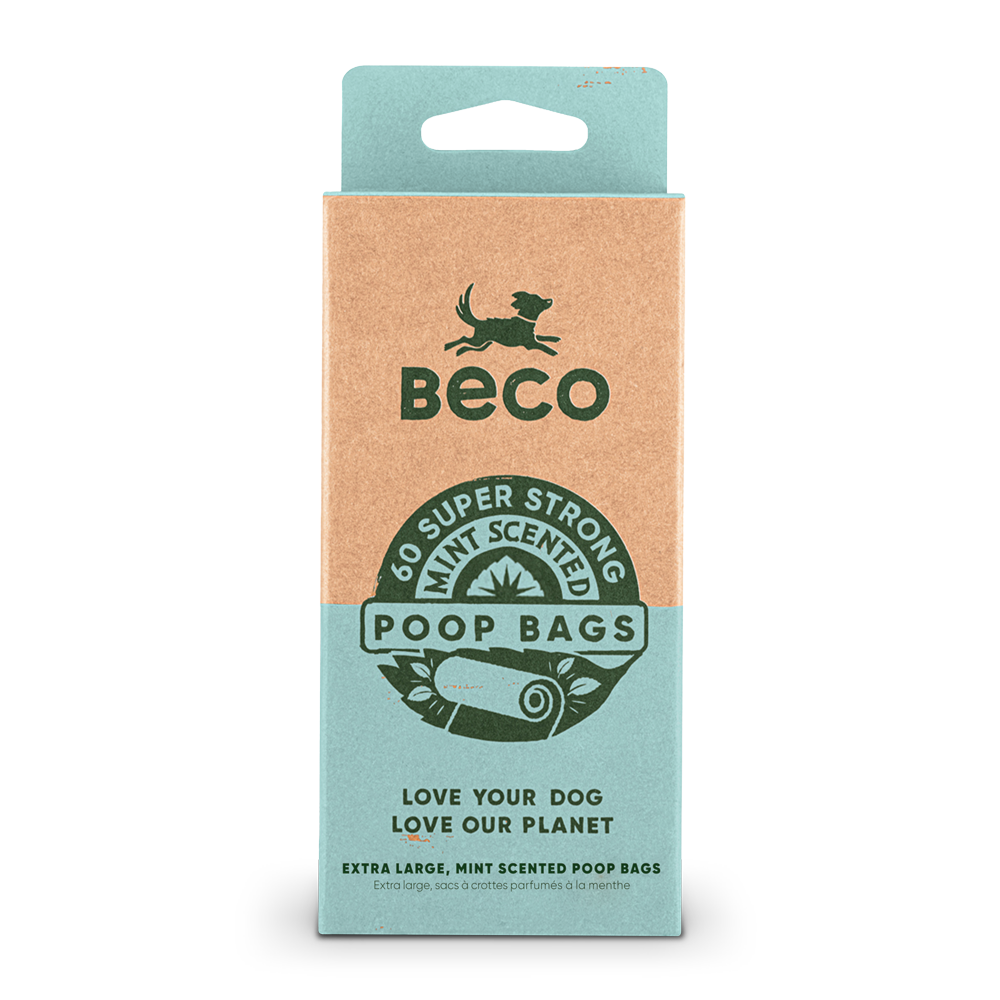 BECO - COMPOSTABLE POOP BAGS MINT
