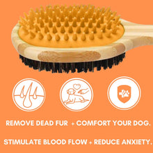 Load image into Gallery viewer, DOGSLIFE - BAMBOO DOG BRUSH
