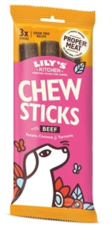 LILY'S KITCHEN - CHEW STICKS - BEEF