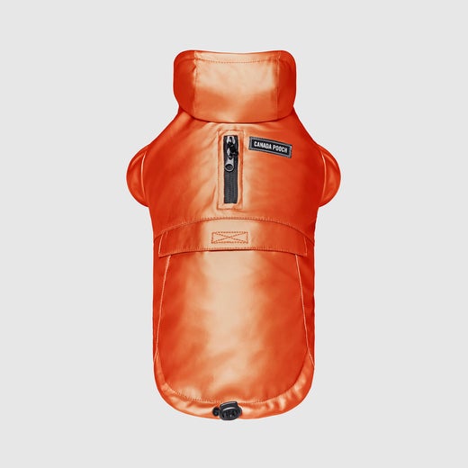 CANADA POOCH - COLD FRONT RAINCOAT - ORANGE