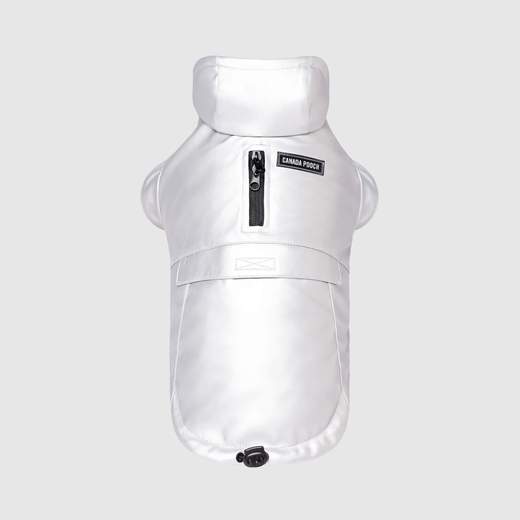 CANADA POOCH - COLD FRONT RAINCOAT - SILVER