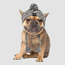 Load image into Gallery viewer, CANADA POOCH - POLAR POM POM HAT - CHARCOAL
