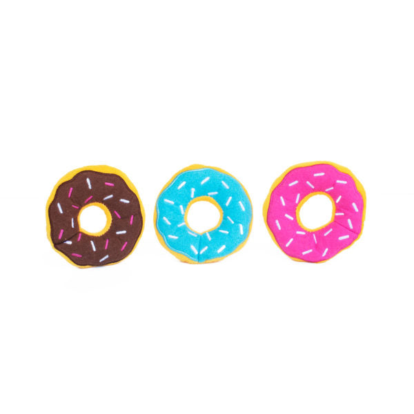 ZIPPYPAW - 3PACK MINI DONUTZ