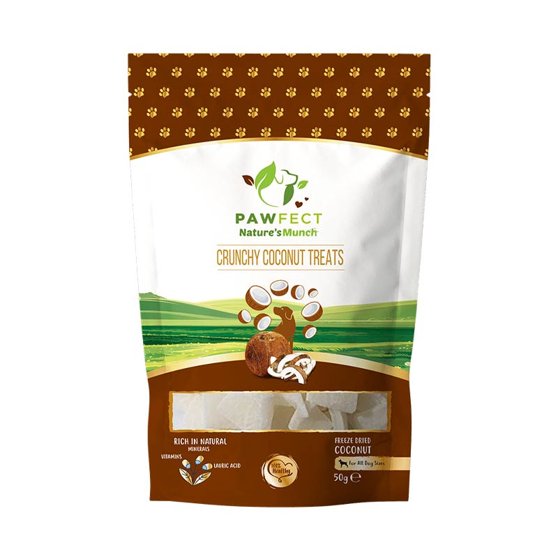 PAWFECT NATURE MUNCH - CRUNCHY COCONUT TREATS