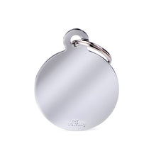 Load image into Gallery viewer, MY FAMILY - BASIC COLLECTION - ROUND IN CHROME PLATED BRASS
