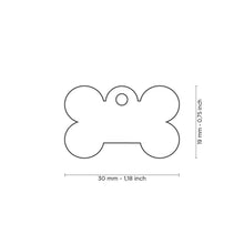 Load image into Gallery viewer, MY FAMILY - BASIC COLLECTION - BONE CHROME PLATED BRASS
