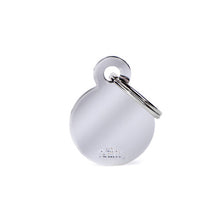 Load image into Gallery viewer, MY FAMILY - BASIC COLLECTION - ROUND IN CHROME PLATED BRASS

