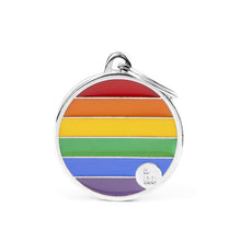 Load image into Gallery viewer, MY FAMILY - RAINBOW CIRCLE - DIFFERENT SIZES
