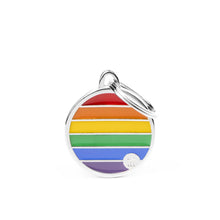 Load image into Gallery viewer, MY FAMILY - RAINBOW CIRCLE - DIFFERENT SIZES
