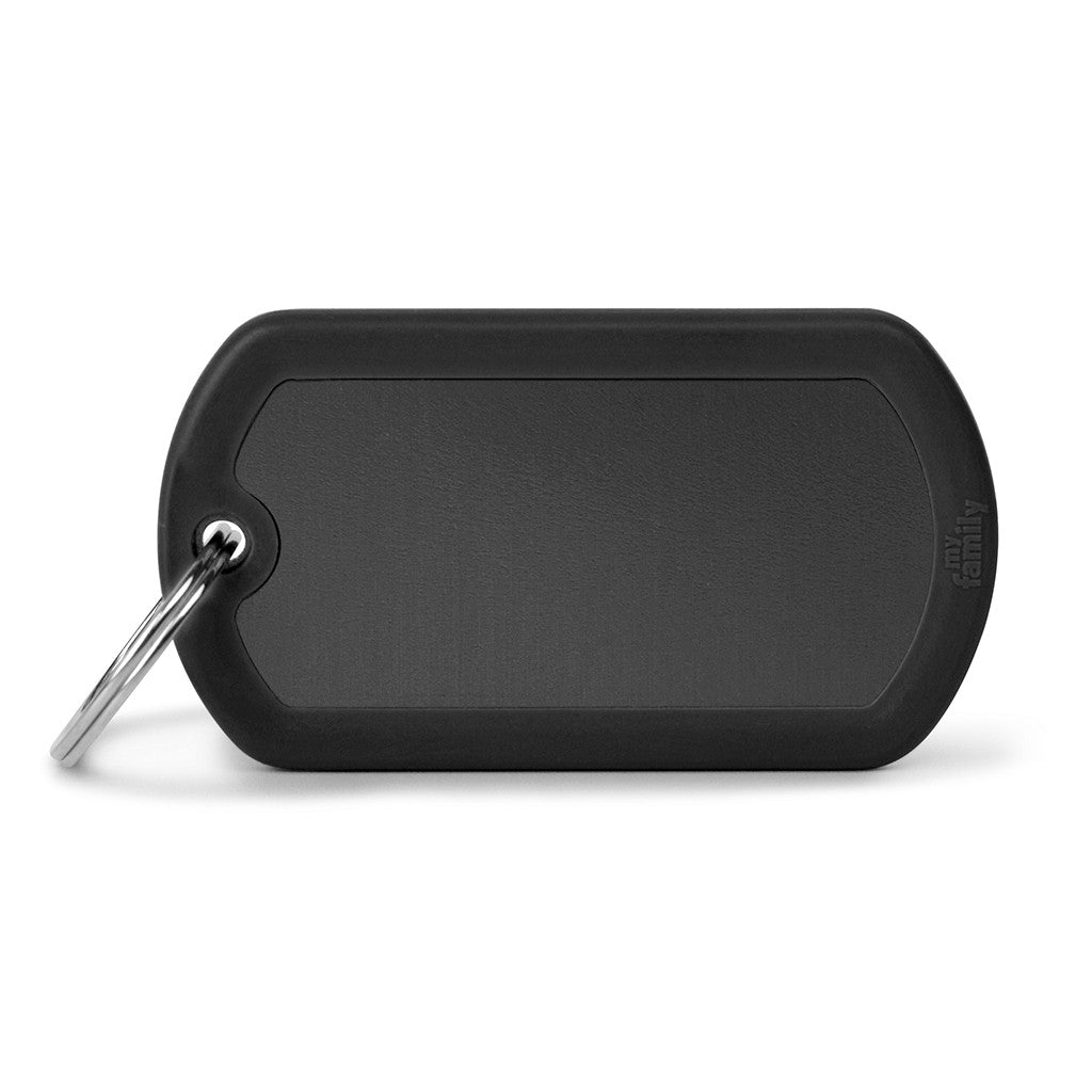 HUSHTAG COLLECTION - ALUMINIUM MILITARY WITH BLACK RUBBER