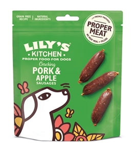 LILY'S KITCHEN - CRACKING PORK - APPLE SAUSAGES
