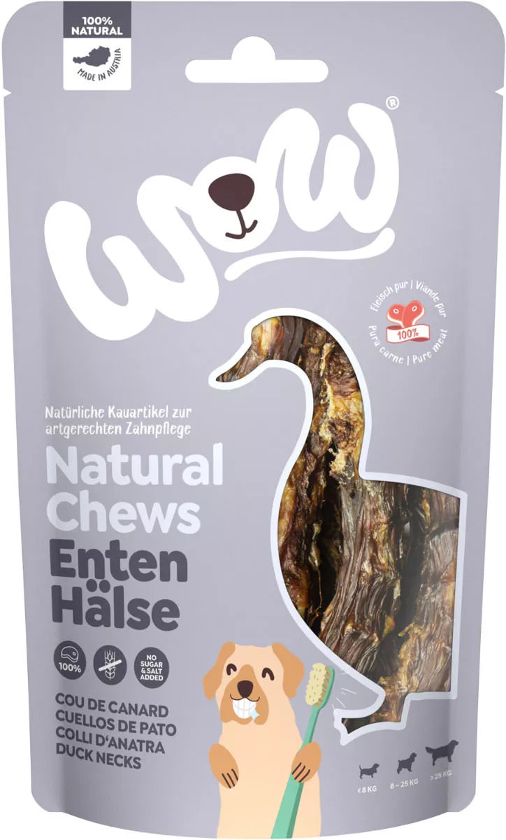 WOW - NATURAL CHEWS - DUCK NECKS