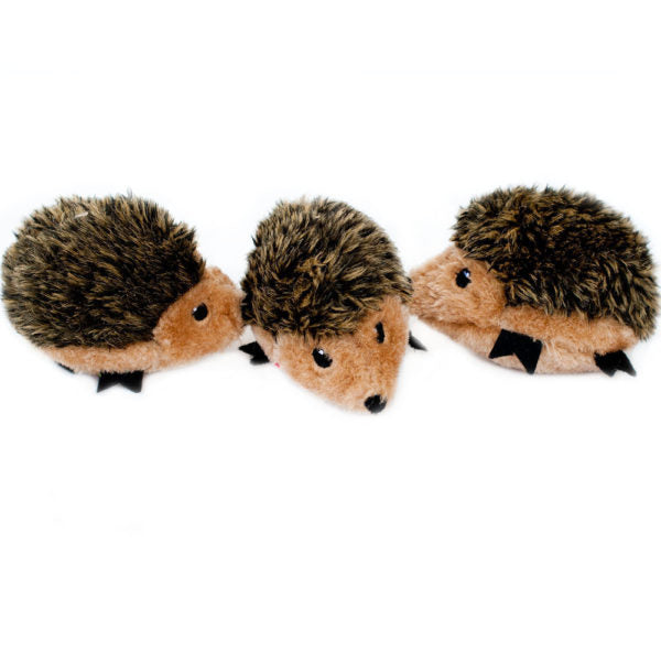 ZIPPYPAW - ZIPPYMINIZ - 3 PACK HEDGEHOGS